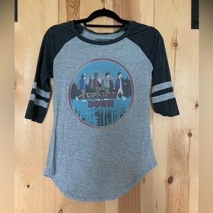 XS Stranger Things baseball tee.